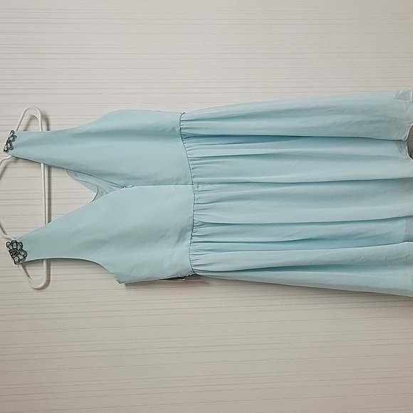 Studio Jill Stuart Light Blue Sleeveless Mini Dress, Womens Sz 16. New With Tags - Picture 3 of 7